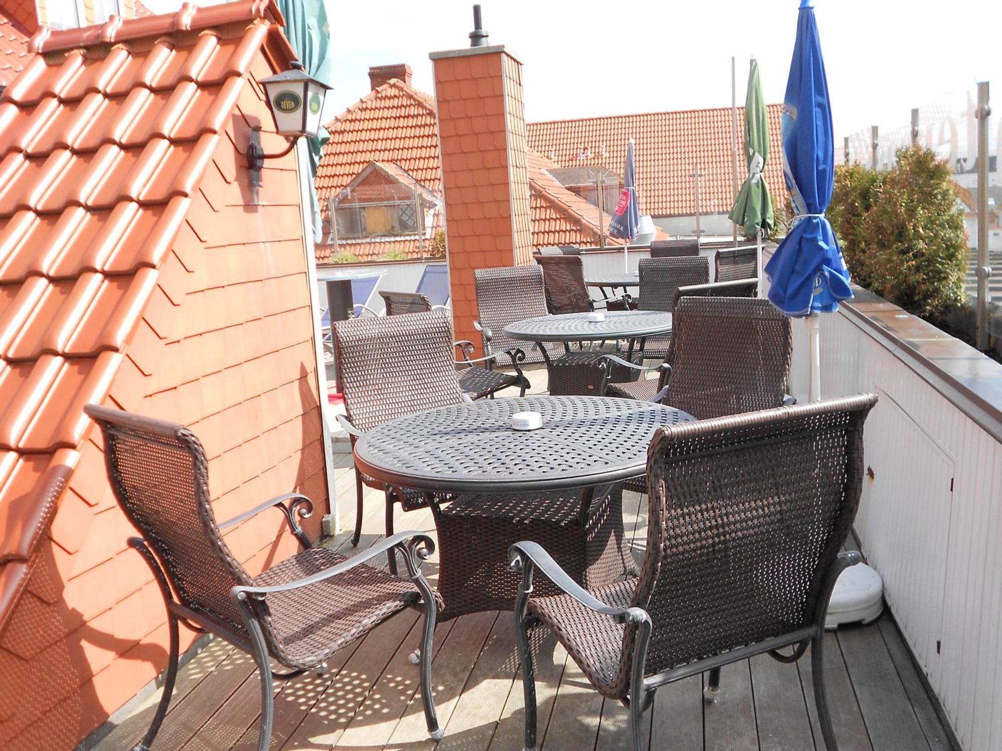 Hotel Villa Weststrand Borkum Exterior foto
