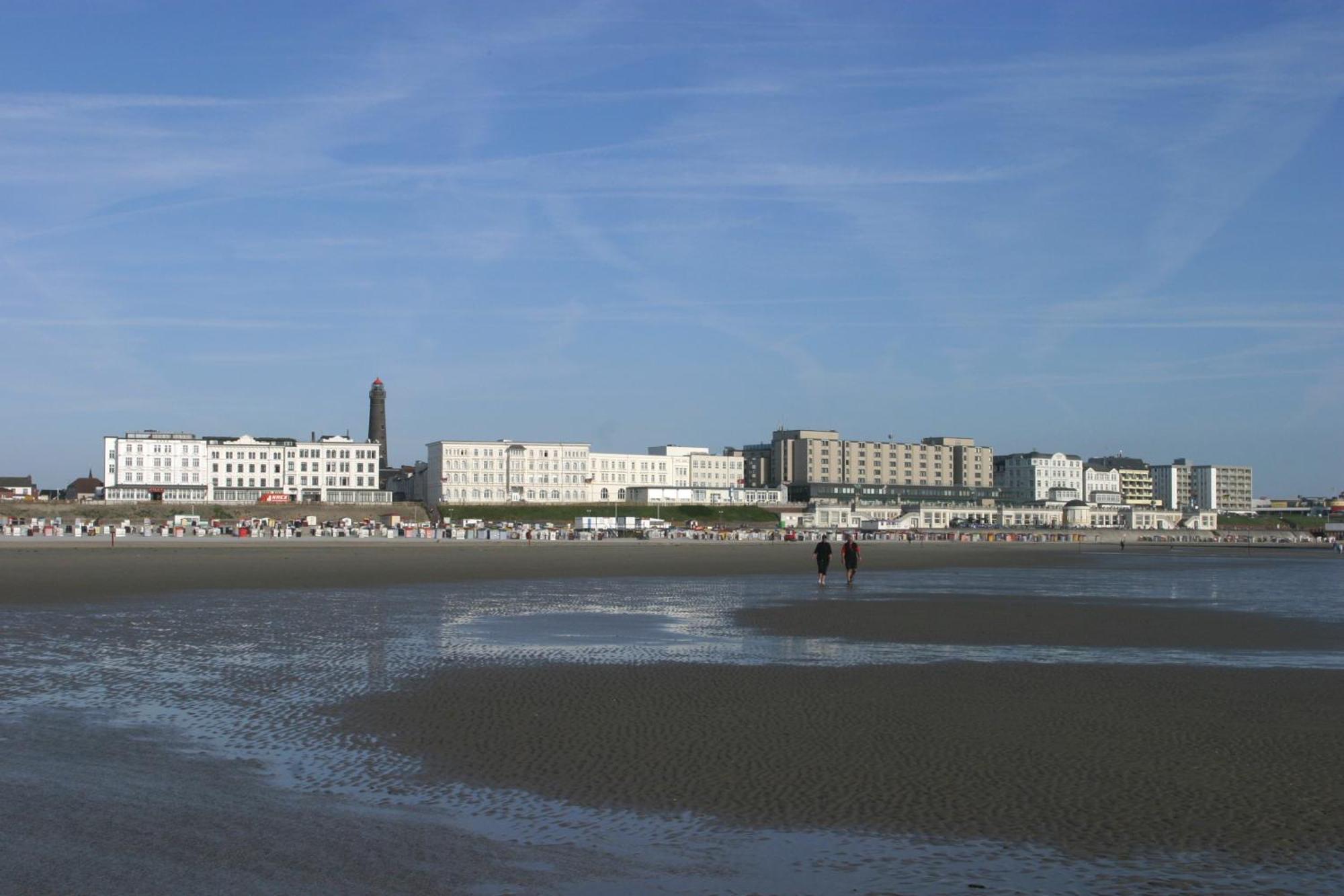 Hotel Villa Weststrand Borkum Exterior foto