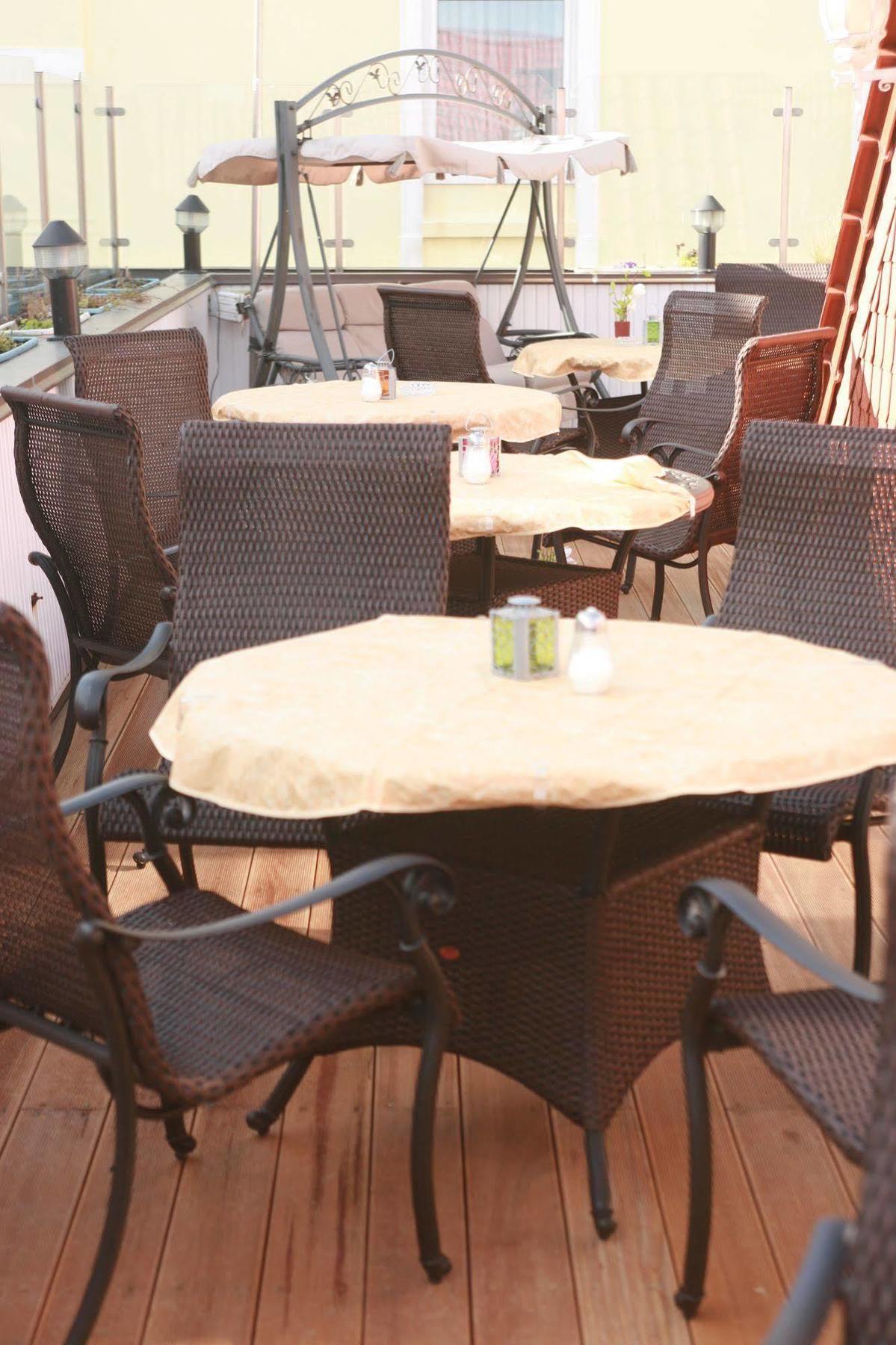 Hotel Villa Weststrand Borkum Exterior foto