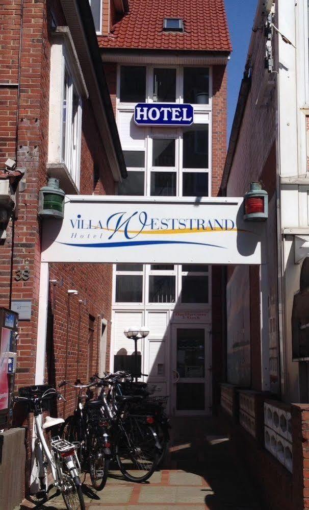 Hotel Villa Weststrand Borkum Exterior foto